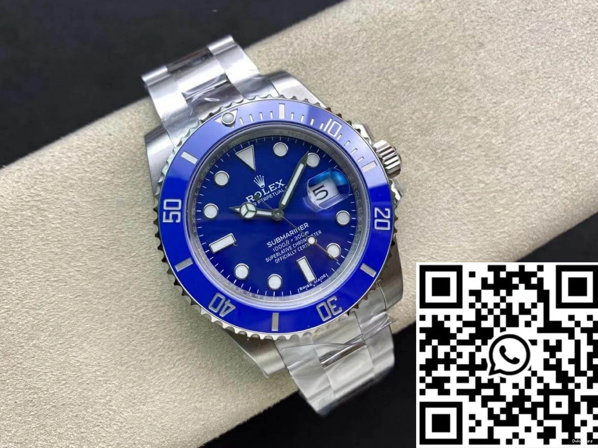 EasyCare Blue 116619LB-97209 Factory Submariner 1237 Dial VS Rolex 0825